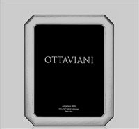 Cadre Ottaviani in Bilaminé argent  1043